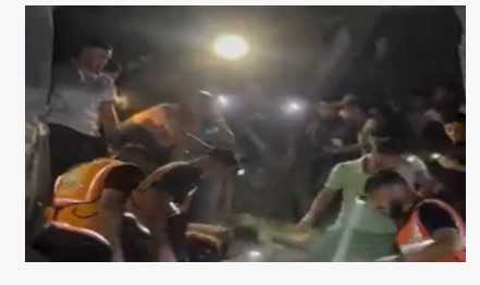 شمالی غزہ پر اسرائیلی فضائی حملے میں کم از کم 9 لوگوں کی موت