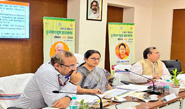 अन्नपूर्णा देवी ने मंत्रालय के तहत विभिन्न योजनाओं की प्रगति की समीक्षा करने के लिए रांची का दौरा किया