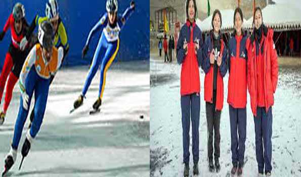 नयना और हर्षित ने आइस-स्केटिंग में जीते स्वर्ण पदक