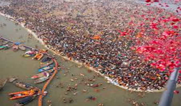 त्रिवेणी स्नान के साथ भगवान राम की भक्ति का अनूठा संगम