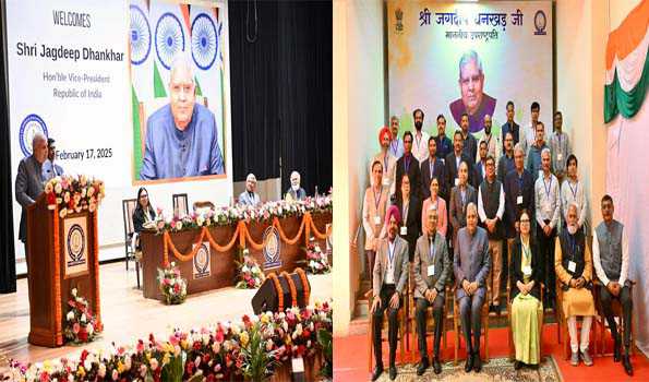 राष्ट्र सर्वोपरि का दृष्टिकोण अपनाने का आह्वान किया धनखड़ ने