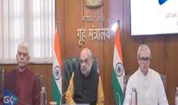 शाह ने कश्मीर में नए आपराधिक कानूनों के क्रियान्वयन पर समीक्षा बैठक की