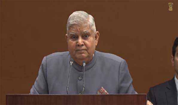 किसी भी देश की सांस्कृतिक विरासत का प्रामाणिक स्तंभ है भाषा: धनखड़