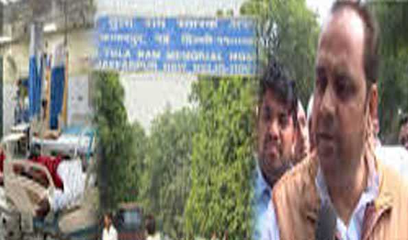 दिल्ली के स्वास्थ्य मंत्री ने राव तुलाराम मेमोरियल अस्पताल का किया निरीक्षण