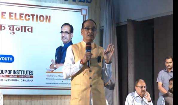 एक राष्ट्र एक चुनाव के लिए जनांदोलन का आह्वान किया शिवराज ने