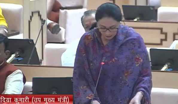 आरजीएचएस योजना को बंद करने का वर्तमान में कोई प्रस्ताव विचाराधीन नहीं-दियाकुमारी