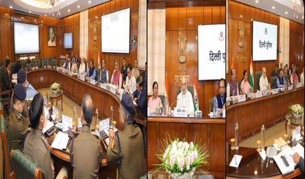 शाह ने राजधानी में कानून व्यवस्था की समीक्षा की,अपराधियों से सख्ती से निपटने के निर्देश