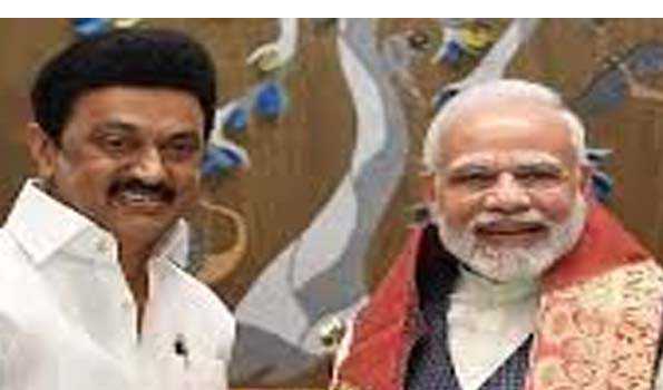 मोदी ने स्टालिन को उनके जन्मदिन की बधाई दी