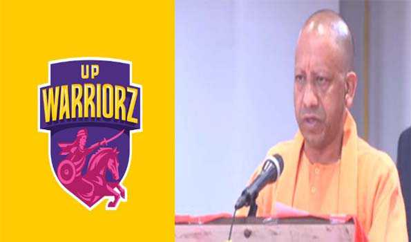 योगी ने यूपी वॉरियर्स को दी जीत की शुभकामनायें