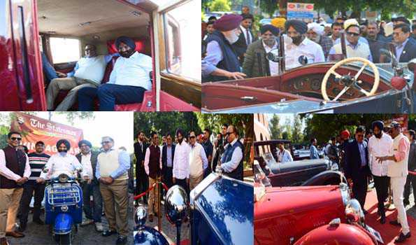 स्टेट्समैन विंटेज कार रैली में शामिल 54 वाहन ट्रॉफियों से सम्मानित