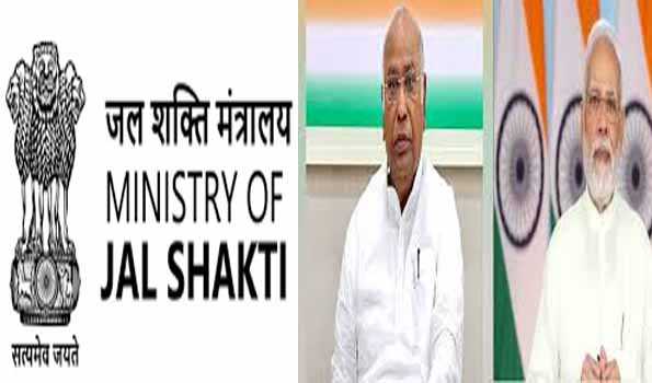 जल शक्ति मंत्रालय ने दिया मोदी पर खरगे के आरोपों का जवाब