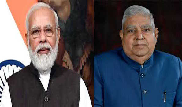 धनखड़ एम्स में भर्ती , मोदी ने ली स्वास्थ्य की जानकारी