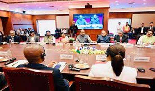 मेडागास्कर के संसदीय शिष्टमंडल ने भारत के लोकसभा की कार्यवाही देखी