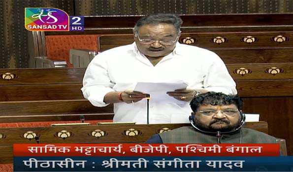 दिल्ली में शांतिपूर्ण चुनाव की, पश्चिम बंगाल के हालात से तुलना किए जाने पर राज्य सभा में हंगामा