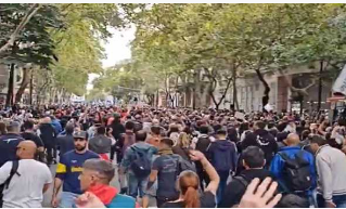 بیونس آئرس میں مظاہروں کے دوران تقریباً 150 افراد کو حراست میں لیا گیا: وزیر
