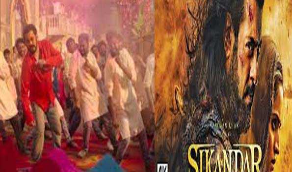 पसली में चोट के बावजूद सलमान ने  फिल्म 'सिकंदर' के गाने 'बम बम भोले' की शूटिंग पूरी की