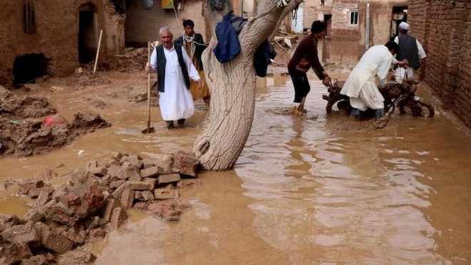افغانستان میں شدید سیلاب سے 80 افراد ہلاک اور 100 سے زائد زخمی ہو گئے