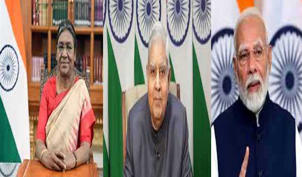 मुर्मु, मोदी, धनखड़ सहित कई नेताओं ने दी देशवासियों को होली की शुभकामनाएं