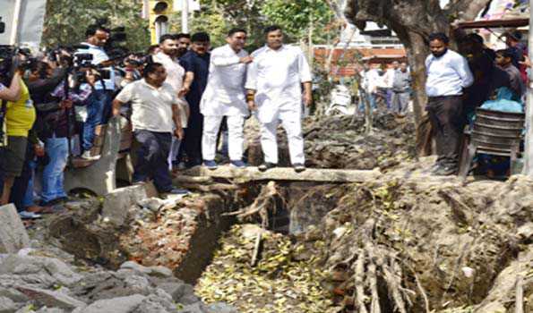 रोहतक रोड का मरम्मत कार्य समय पर पूरा होगा: प्रवेश साहिब सिंह