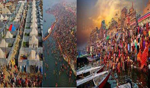 संगम स्थल के प्रति श्रद्धालुओं का आकर्षण अभी भी बरकरार