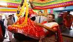 राष्ट्रपति ने ओडिशा में कांतिलो के नीलमाधव मंदिर में भगवान विष्णु की पूजा की