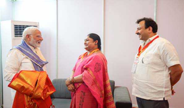 मोदी ने मल्लेश्वरी के योगदान की सराहना की