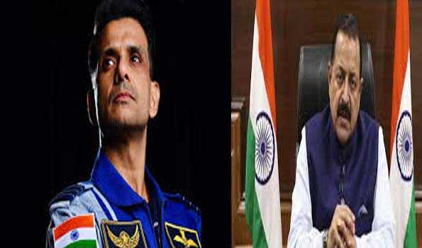 ग्रुप कैप्टन शुभांशु शुक्ला अगले महीने अंतर्राष्ट्रीय अंतरिक्ष स्टेशन पर जायेंगे: डा. सिंह