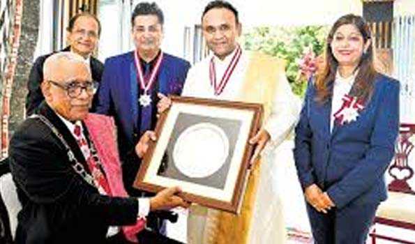 मधुसूदन साई फिजी के सर्वोच्च नागरिक सम्मान से सम्मानित