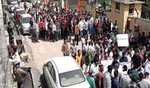 पूर्ण बंद के बीच जम्मू में पहलगाम हमले को लेकर पाकिस्तान के खिलाफ प्रदर्शन