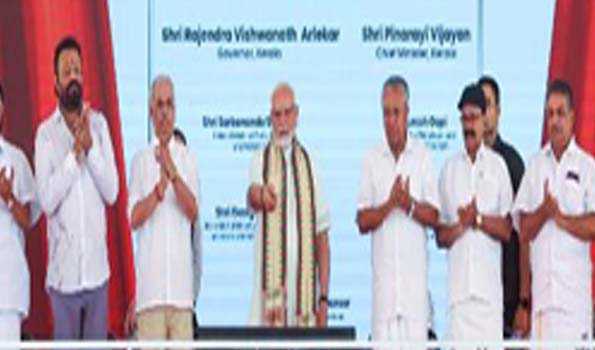 विझिंजगम बंदरगाह के उद्घाटन कार्यक्रम से कई लोगों की ‘नींद हराम होगी’:मोदी