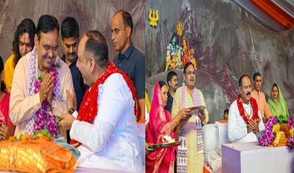 हमारी सांस्कृतिक और आध्यात्मिक विरासत को विश्व पटल पर प्राप्त हो रहा है गौरव: भजनलाल