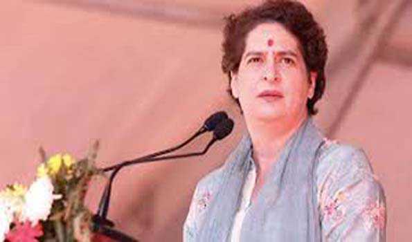 प्रियंका ने संघर्ष में सैनिकों की शहादत पर जताया शोक
