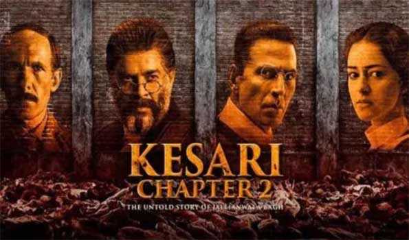 अक्षय कुमार ने फिल्म 'केसरी चैप्टर 2' का तेलुगू भाषा में ट्रेलर रिलीज किया