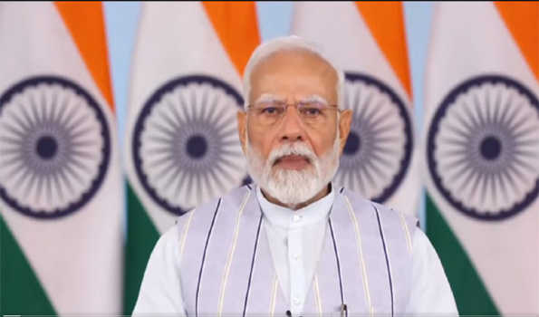 स्वस्थ विश्व के निर्माण के लिए कमजोर लोगों के स्वास्थ्य पर ध्यान देने की जरूरत: मोदी