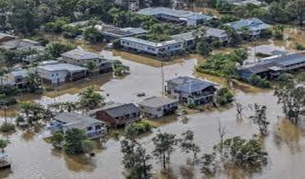 ऑस्ट्रेलिया के न्यू साउथ वेल्स में बाढ़ के कारण लगभग दस हजार संपत्तियां क्षतिग्रस्त