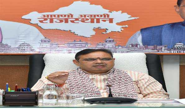 राजस्थान को विकसित प्रदेश बनाने के लिए संकल्पित राज्य सरकार-भजनलाल