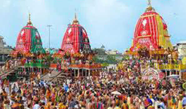 पुरी में भगवान जगन्नाथ यात्रा सम्पन्न