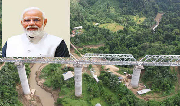 मिजोरम के लोगों का भारतीय रेल नेटवर्क से जुड़ने का सपना पूरा
