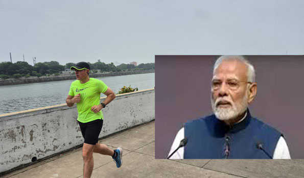 उमर को साबरमती रिवरफ्रंट पर दौड़ का आनंद लेते देखना अच्छा लगा: मोदी