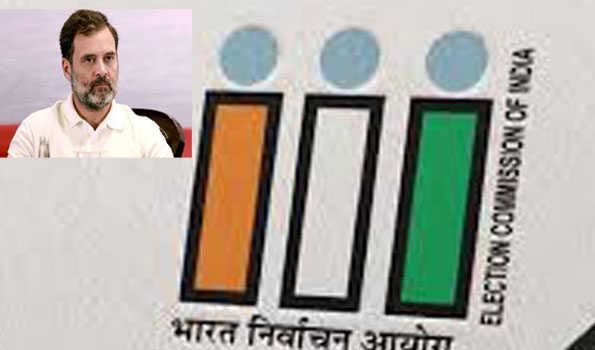 ऊलजलूल आरोप और धमकियों पर उतर आये हैं राहुल: चुनाव आयोग
