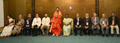 NEW DELHI, MAY 16 (UNI):- President Droupadi Murmu presents the 58th Jnanpith Award to Shri Rambhadracharya, in New Delhi on Friday. UNI PHOTO-111U NEW DELHI, MAY 16 (UNI):- President Droupadi Murmu presents the 58th Jnanpith Award to Shri Rambhadracharya, in New Delhi on Friday. UNI PHOTO-111U