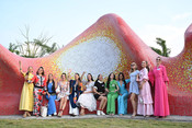 HYDERABAD, MAY 16 (UNI):- Miss World contestants visit Experium Eco Park, in Hyderabad on Friday. UNI PHOTO-121U HYDERABAD, MAY 16 (UNI):- Miss World contestants visit Experium Eco Park, in Hyderabad on Friday. UNI PHOTO-121U
