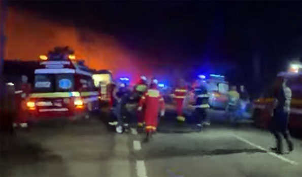 Numărul morților din explozia benzinăriei din România a crescut la 4